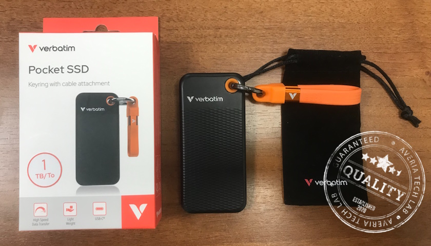 AVERIA TECHLAB Verbatim Pocket SSD