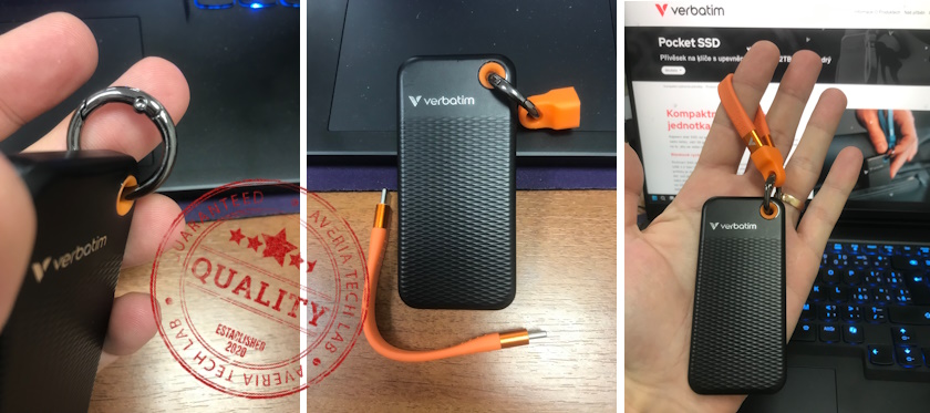 AVERIA TECHLAB Verbatim Pocket SSD