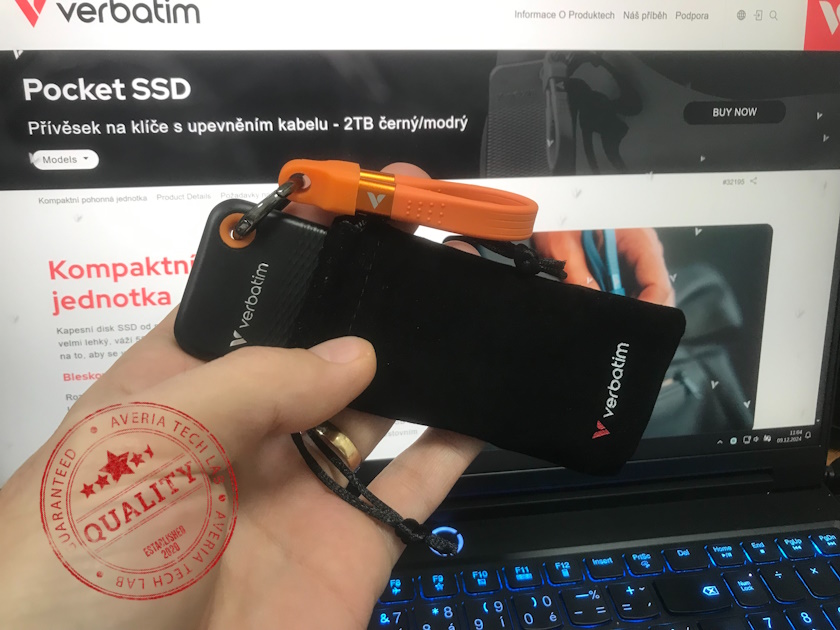 AVERIA TECHLAB Verbatim Pocket SSD