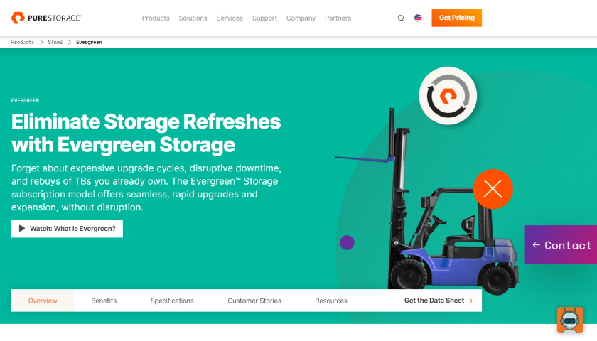 Evergreen Storage