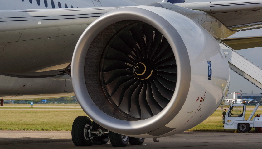 Rolls Royce airplane