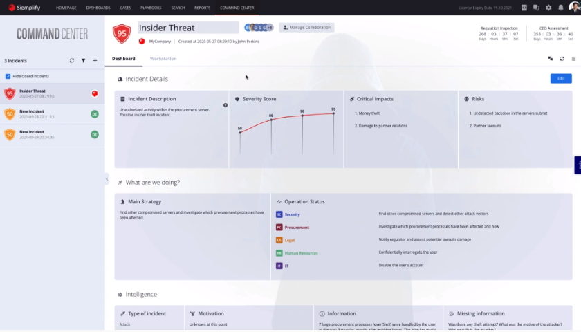 Siemplify platform