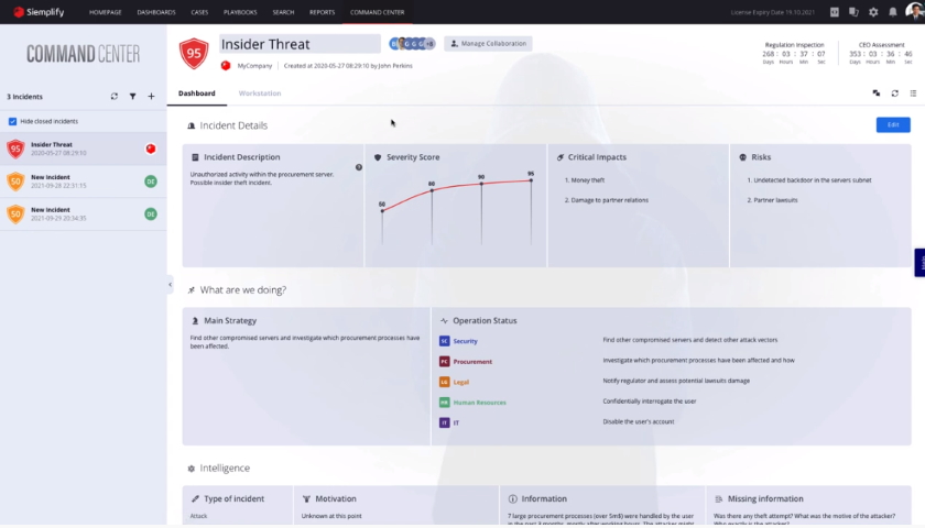 Siemplify platform