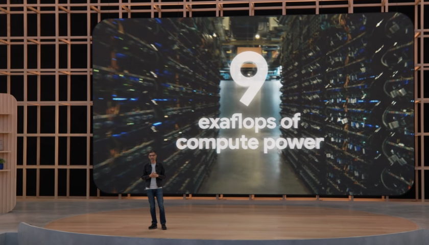Google TPU v4 chips