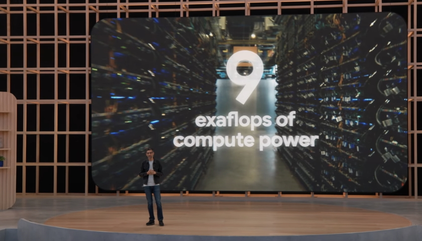 Google TPU v4 chips