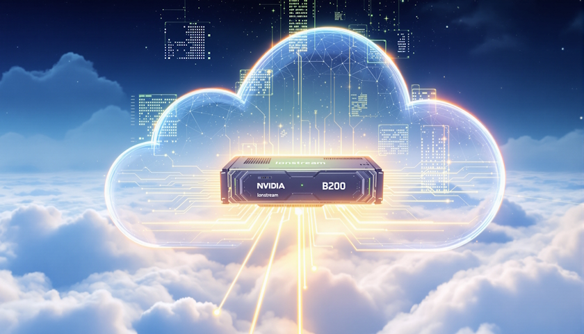 Ionstream zpřístupňuje Nvidia B200s prostřednictvím GPU cloudu