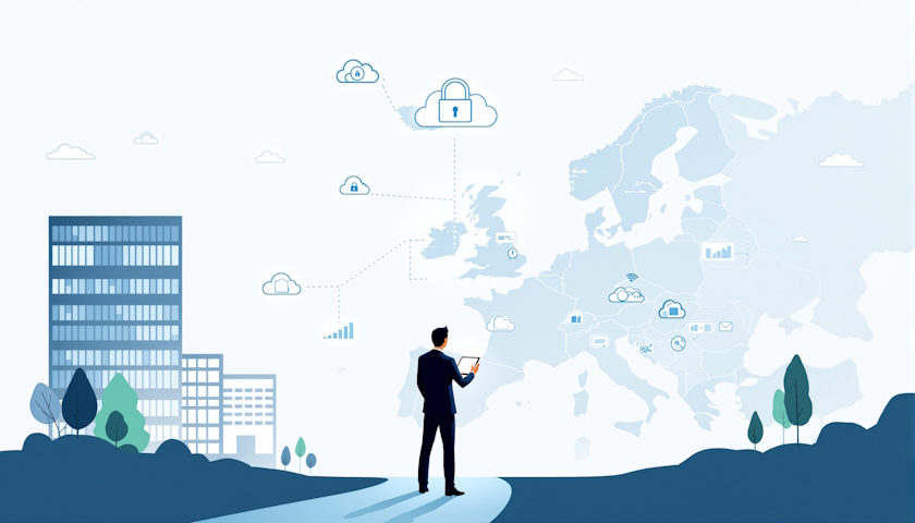 Obchodní napětí nutí evropské firmy přehodnotit strategie cloudových služeb
