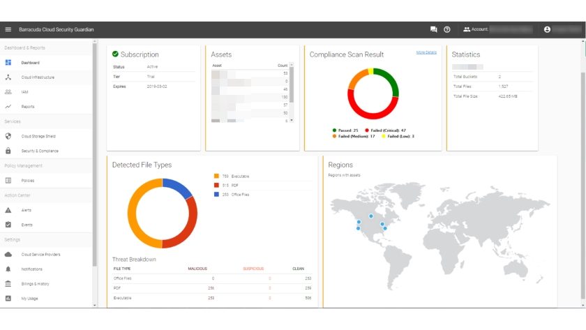 Barracuda Cloud Security Guardian for Azure