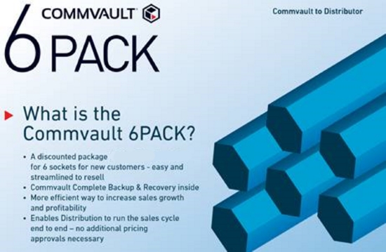 Commvault 6 pack reseller