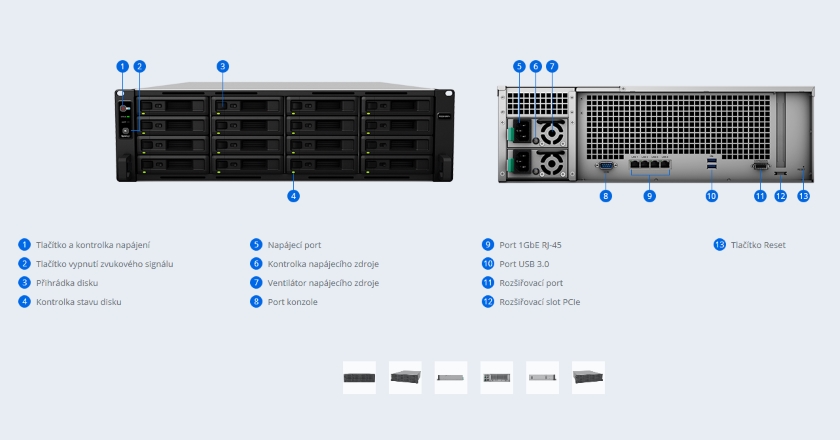 RackStation RS2818RP+ Synology Inc