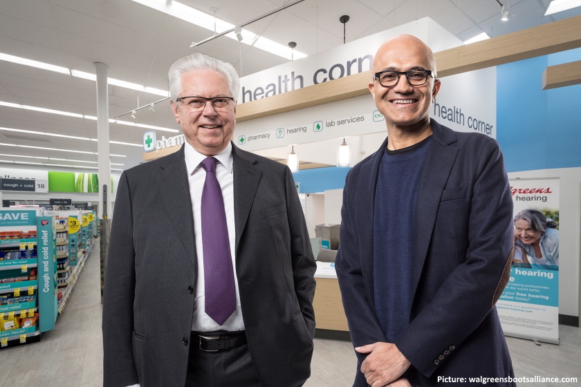 Walgreens Boots Alliance and Microsoft
